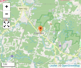 Map of Fremont Early Learning Environment