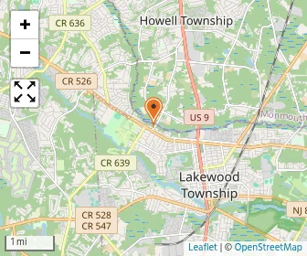 Map of Bnos Yaakov Elementary School