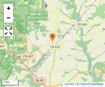 Map of Cohansey Christian School