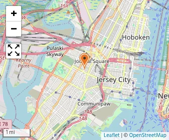 Map of Hudson Catholic Regional High School