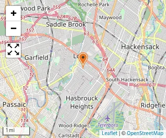 Map of Mother Cabrini Interparochial
