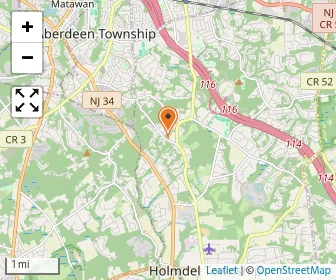 Map of St. John Vianney Regional High School