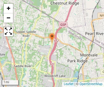 Map of St. Joseph Regional High School