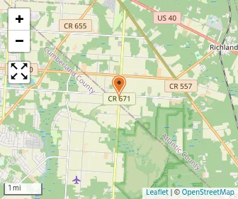 Map of St. Marys Regional School