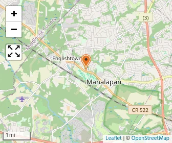 Map of Temple Beth Shalom