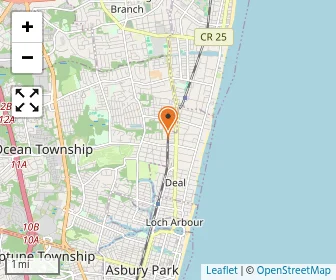 Map of Yeshiva At The Jersey Shore