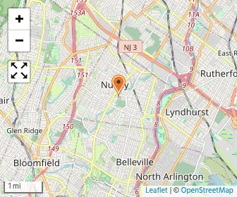 Map of The Community School In Nutley Inc