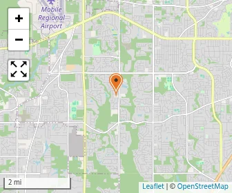 Map of Mobile Junior Academy