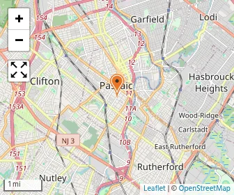 Map of Bais Yaakov Of Passaic High School For Girls