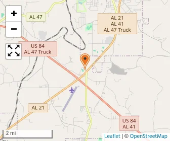 Map of Monroe Academy