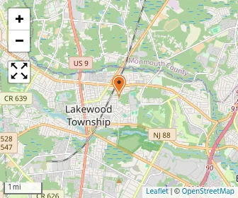 Map of Yeshiva Tiferes Torah