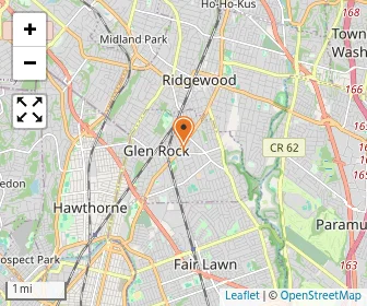 Map of Cooperative Nurs School Of Glen R