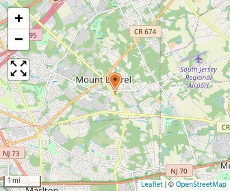 Map of Little Darlings Of Mt. Laurel