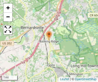 Map of Mendham Country Day School
