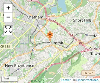Map of Summit Jewish Community Center N School