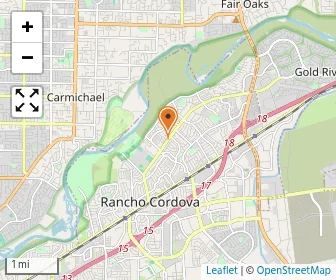 Map of Cordova Baptist Preschool & Kindergarten