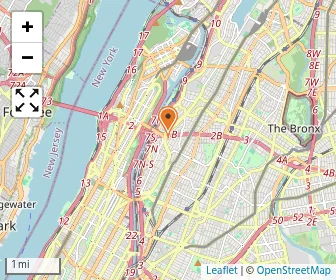 Map of Bronx Manhattan Sda School