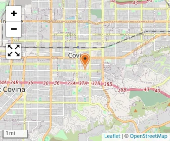 Map of Covina Gateway Montessori School