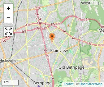 Map of Hebrew Academy Of Nassau-plainview Campus