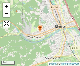 Map of Holy Family Intermediate School Elmira