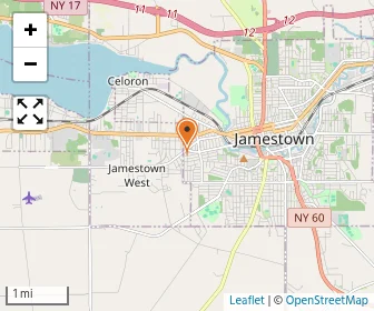 Map of Jamestown Sda School