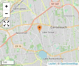 Map of Lake Grove School