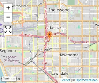 Map of Del Aire Daycare And Preschool