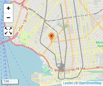 Map of Magen David Yeshivah High School
