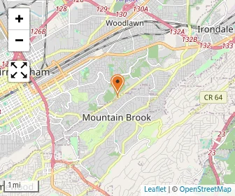 Map of N. E. Miles Jewish Day School