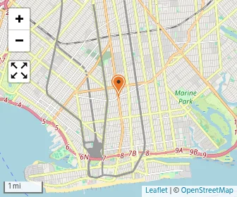 Map of Mirrer Yeshiva Educational Institute