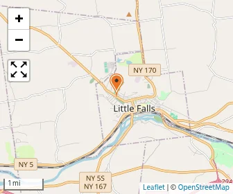 Map of Mohawk Valley Christian Academy