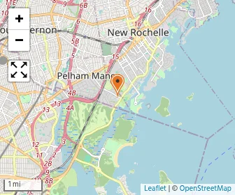 Map of Montessori School Of New Rochelle In Pelham