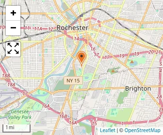 Map of Rochester Childfirst Network