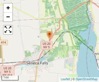 Map of Seneca Bible Baptist Academy