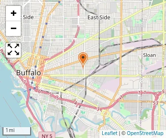 Map of St. Stanislaus School