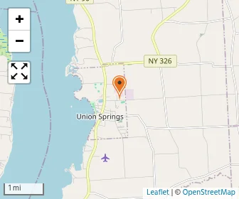 Map of Union Springs Academy
