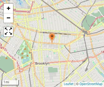 Map of United Lubavitcher Yeshivoth