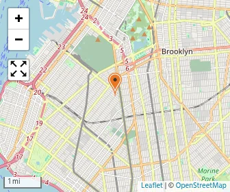 Map of Yeshiva Shaarei Yosher