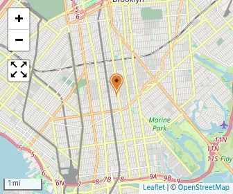 Map of Yeshiva Toras Emes Kaminetz Elementary School