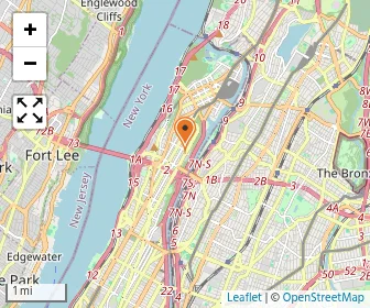 Map of Yeshiva University High School