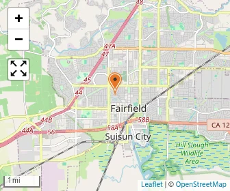 Map of Fairfield Montessori