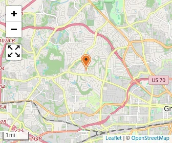 Map of Bnai Shalom Day School