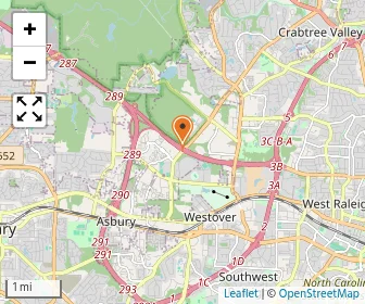 Map of Cardinal Gibbons High School