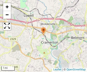 Map of Cramerton Christian Academy