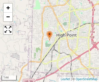 Map of High Point Christian Academy