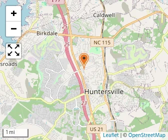 Map of Christian Montessori School At Lake Norman