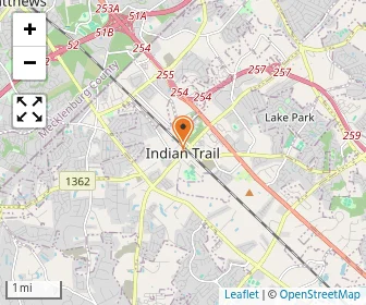 Map of Metrolina Christian Academy