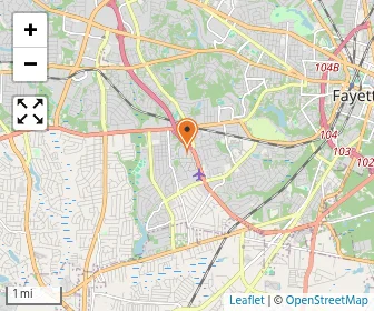 Map of fMontessori School Of Fayetteville