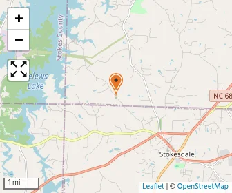 Map of Oak Level Baptist Academy