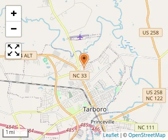 Map of Tarboro-edgecombe Academy